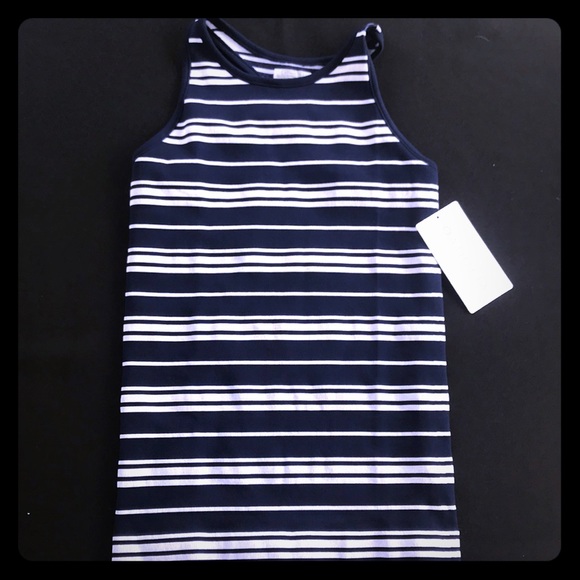 Athleta Tops - Athleta Stripe Renee Racerback Tank